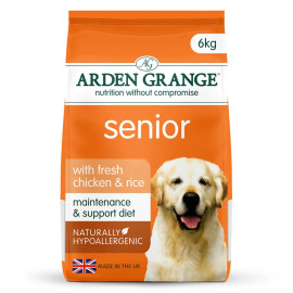 Arden Grange Dog Senior with fresh Chicken&Rice 6kg