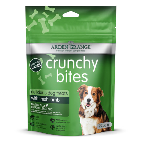 Arden Grange Crunchy Bites with fresh Lamb 225g