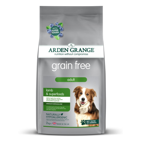 Arden Grange GF Dog Adult Lamb&Superfoods 2kg