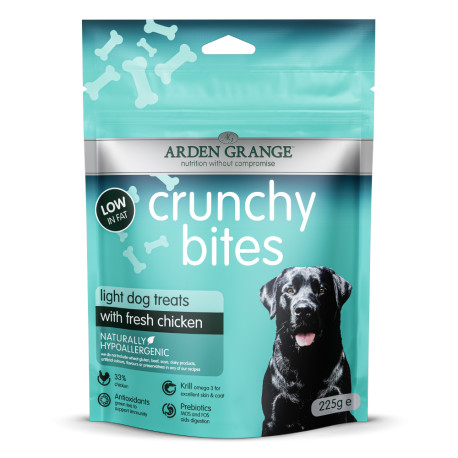 Arden Grange Crunchy Bites Light with fresh Chick.225g