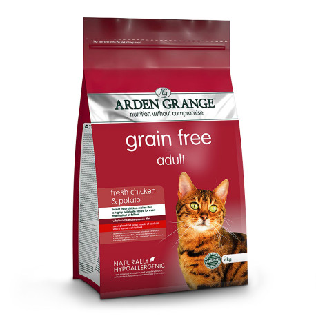 Arden Grange GF Cat Adult with fresh Chick&Potato 2kg