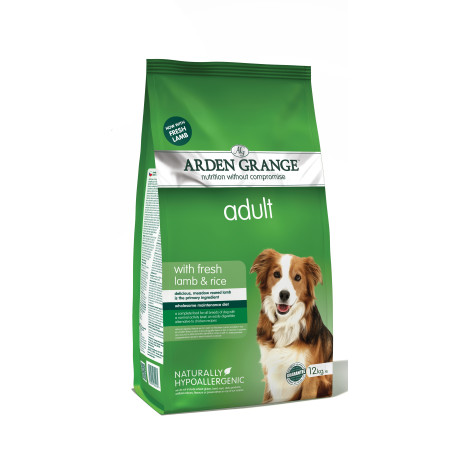 Arden Grange Dog Adult with fresh Lamb&Rice 12kg