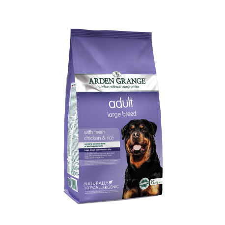 Arden Grange Dog Adult Large Breed fresh Chic&Rice12kg