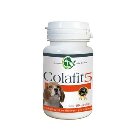 Colafit 5 na klouby pro psy barevné 50tbl