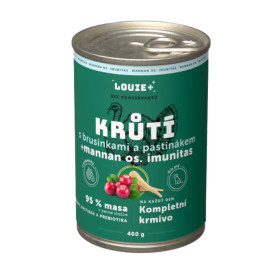 Louie Dog konz. Krůtí s brus.pastinák,prebiotiky 400g