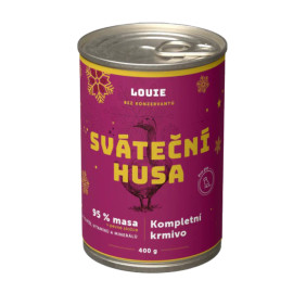 Louie Dog konz. Sváteční husa 400g