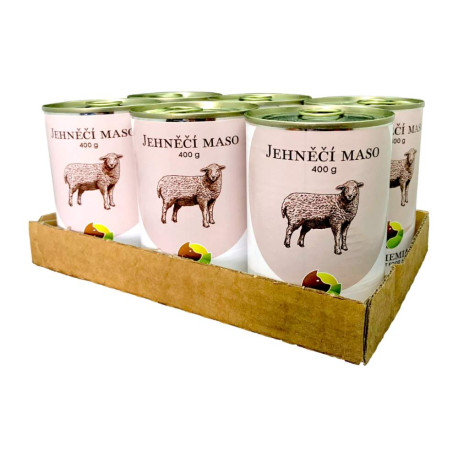 BOHEMIA MASO Jehněčí ve vlastní šťávě SIX PACK 6x400g