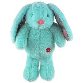 hracka-dog-fantasy-cuddle-zajicek-s-tlukoucim-srdcem-tyrkysova-29cm