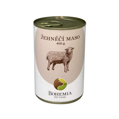 BOHEMIA MASO Jehněčí ve vlastní šťávě 400g