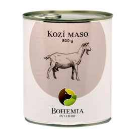 BOHEMIA MASO Kozí ve vlastní šťávě 800g