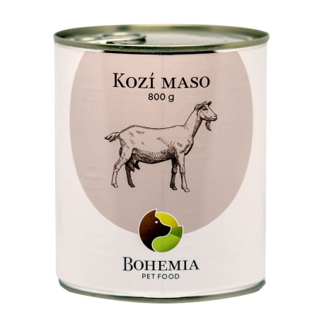 BOHEMIA MASO Kozí ve vlastní šťávě 800g