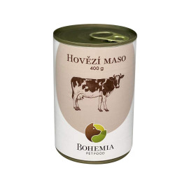 BOHEMIA MASO Hovězí ve vlastní šťávě 400g