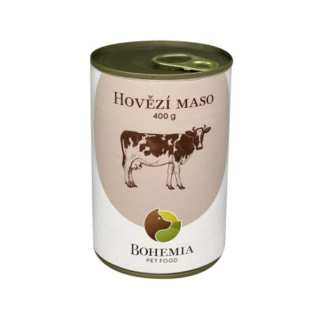 BOHEMIA MASO Hovězí ve vlastní šťávě 400g