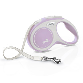 Vodítko FLEXI Comfort S pásek 5m/15kg růžová NEW