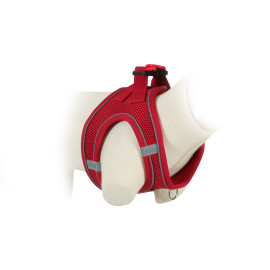 Postroj pes Síťový červená XL Zolux