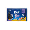 Brit Premium Cat kapsa Fish Plate 400g (4x100g)
