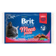 Brit Premium Cat kapsa Meat Plate 400g (4x100g)
