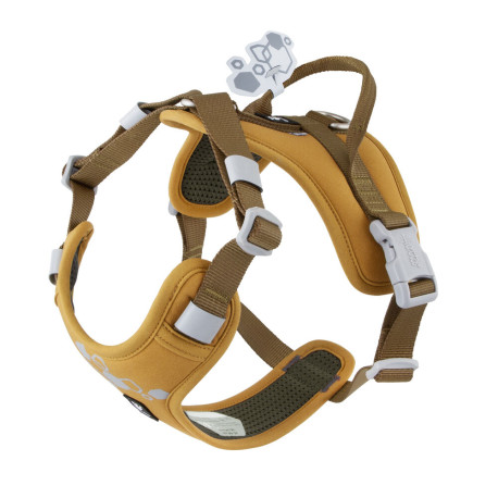 Postroj Hurtta Weekend Warrior II ECO pískový 55-70