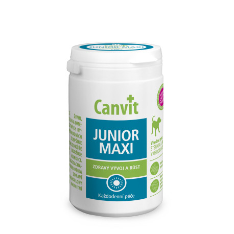Canvit Junior MAXI pro psy ochucený 230g