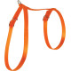 Postroj kočka nylon 10mm oranžový Zolux