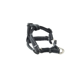 Postroj BUSTER Airmesh reflexní M, 25mm černý