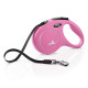 Vodítko FLEXI Classic NEW M pásek 5m/25kg růžová