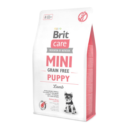 Brit Care Dog Mini Grain Free Puppy Lamb 2kg