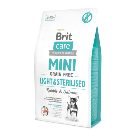 Brit Care Dog Mini Grain Free Light & Sterilised 2kg