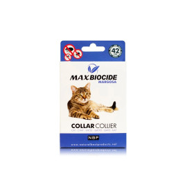 Max Biocide Collar obojek proti parazit.pro kočky 42cm