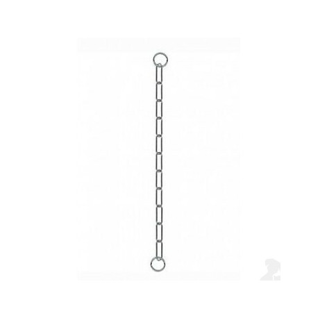Obojek kovový stahovák dlouhá oka 1-řadý 60cm