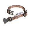 Obojek nylon CLUB C 32cmx10mm hnědý FP 1ks