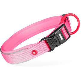 Obojek pes PREMIUM Nylon 20mm/35-40cm fuchsiová Zolux