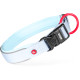 Obojek pes PREMIUM Nylon 25mm/45-50cm sv.modrá Zolux