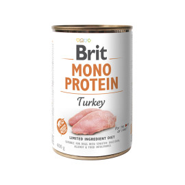 Brit Dog konz Mono  Protein Turkey 400g