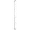 Obojek kovový stahovák 1-řadý 70cm/4mm Tommi