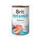 Brit Dog konz Paté & Meat Salmon 800g