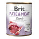Brit Dog konz Paté & Meat Lamb 800g