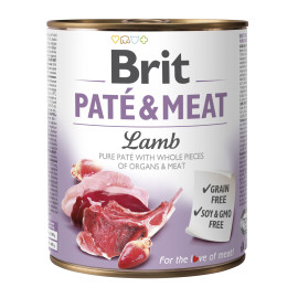 Brit Dog konz Paté & Meat Lamb 800g