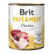Brit Dog konz Paté & Meat Chicken 800g