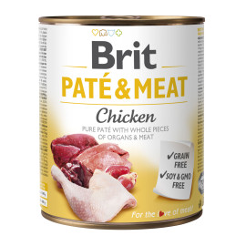 Brit Dog konz Paté & Meat Chicken 800g
