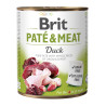 Brit Dog konz Paté & Meat Duck 800g