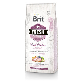 Brit Dog Fresh Chicken&Potato Puppy Healthy Growth12kg