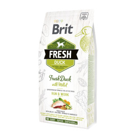 Brit Dog Fresh Duck & Millet Active Run & Work 2,5kg