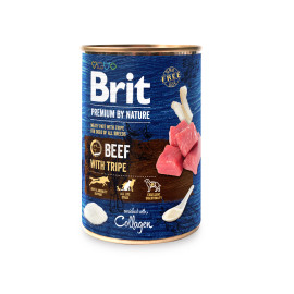 Brit Premium Dog by Nature  konz Beef & Tripes 400g