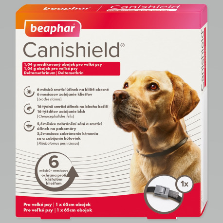 Beaphar Obojek antipar. pes Canishield 65cm
