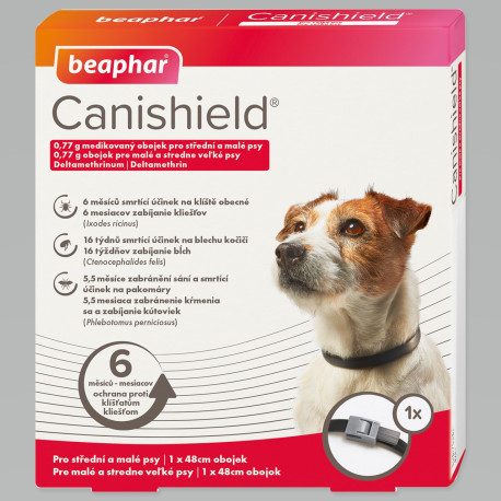 Beaphar Obojek antipar. pes Canishield 48cm
