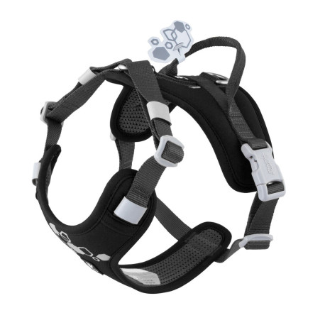 Postroj Hurtta Weekend Warrior II ECO černý 65-80