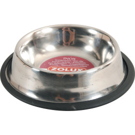 Miska nerez protiskluz pes STEEL 0,70 l Zolux