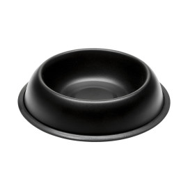 Miska kovová protiskluz MIRA KC 70 Black 0,25l FP