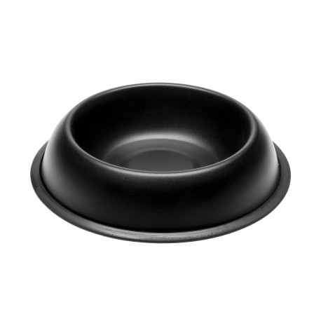 Miska kovová protiskluz MIRA KC 70 Black 0,25l FP
